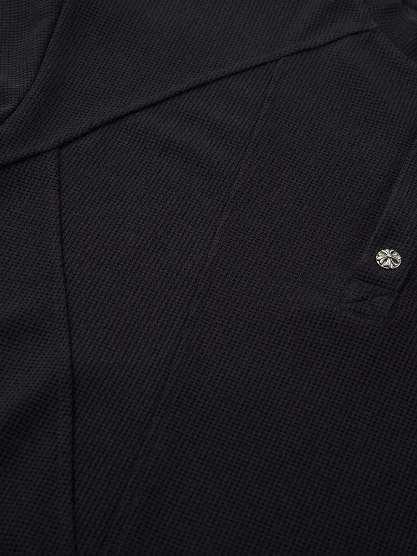 Camiseta waffle Henley - EthikStyle