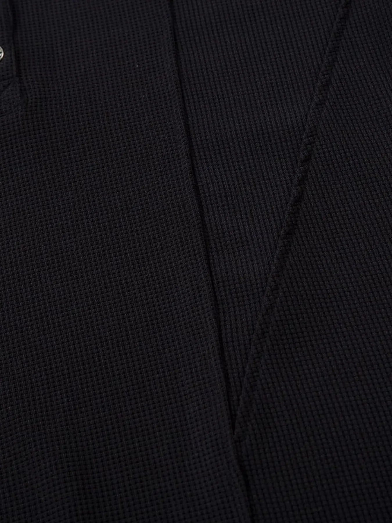 Camiseta waffle Henley - EthikStyle