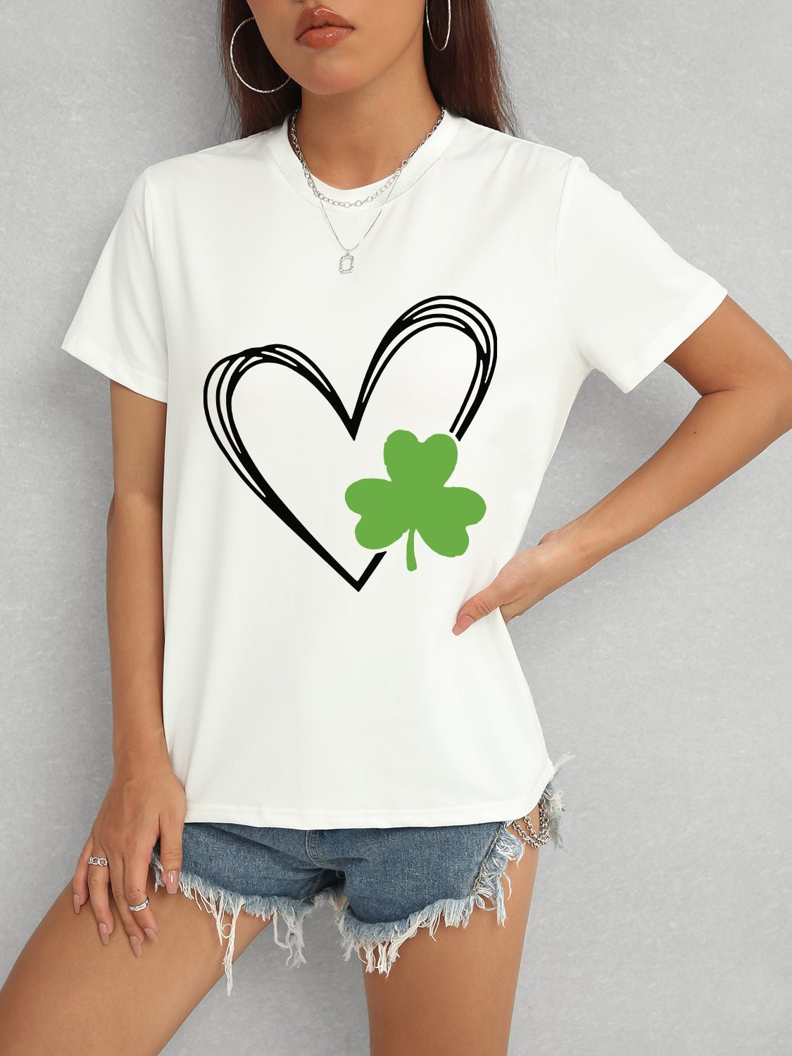Camiseta Trébol Corazón - EthikStyle