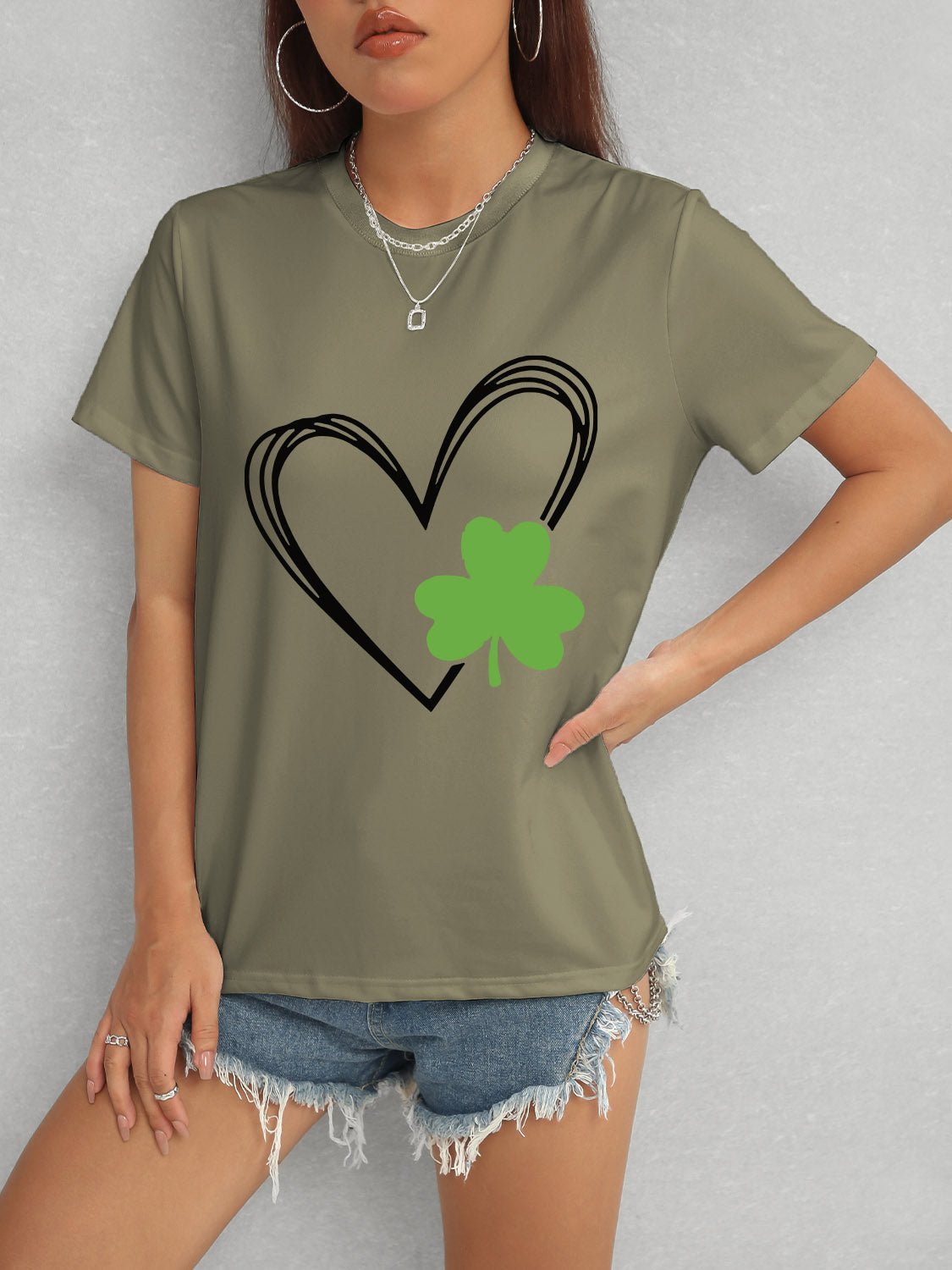 Camiseta Trébol Corazón - EthikStyle