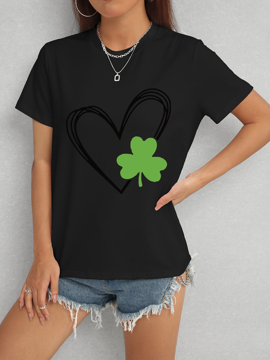 Camiseta Trébol Corazón - EthikStyle