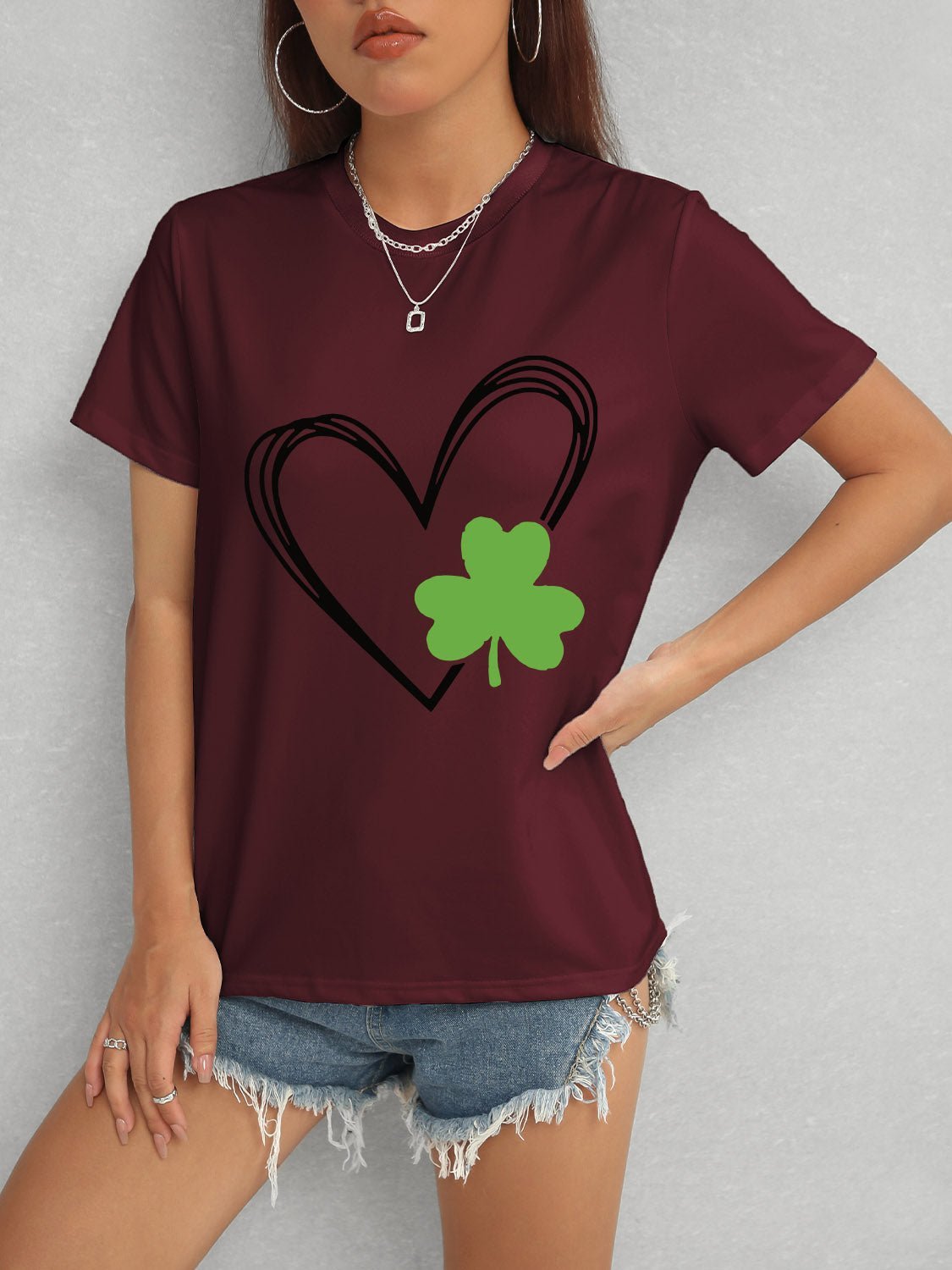Camiseta Trébol Corazón - EthikStyle