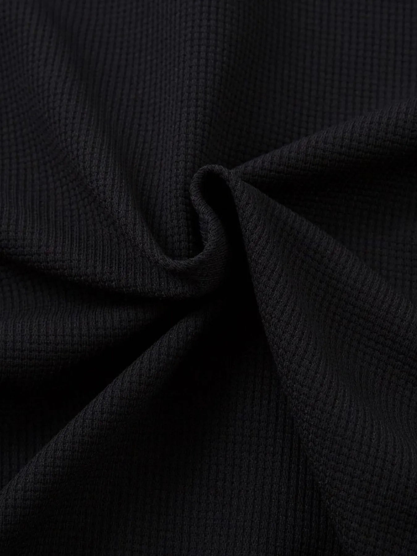 Camiseta waffle Henley - EthikStyle